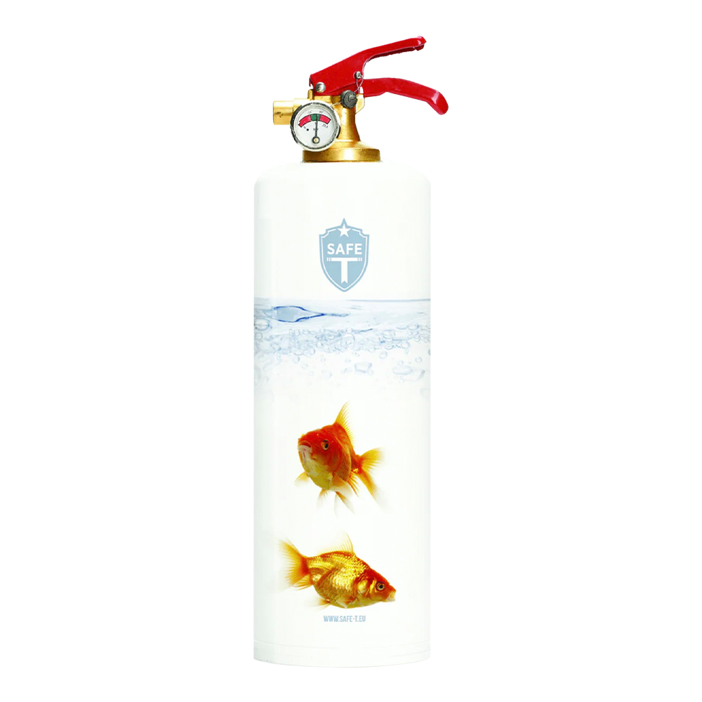 Goldfish Fire Extinguisher and Bracket