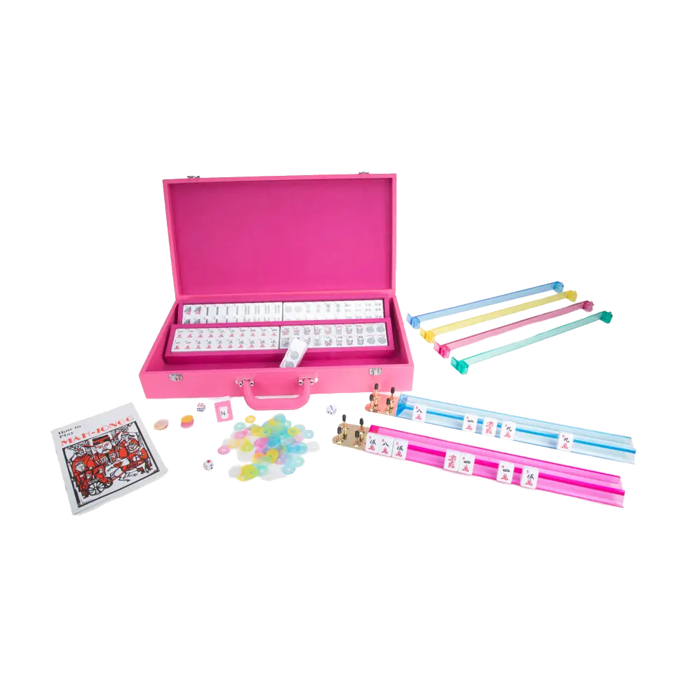 Mahjong Set - Pink