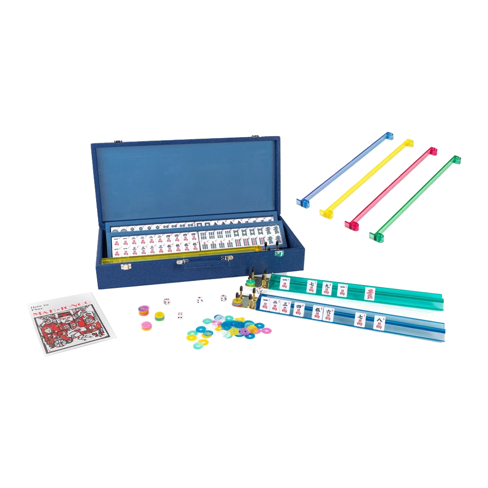 Mahjong Set - Blue