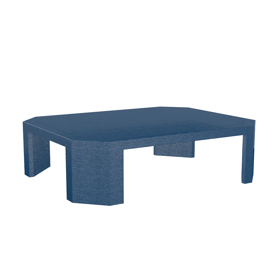 Small Aspen Coffee Table in New York Blue