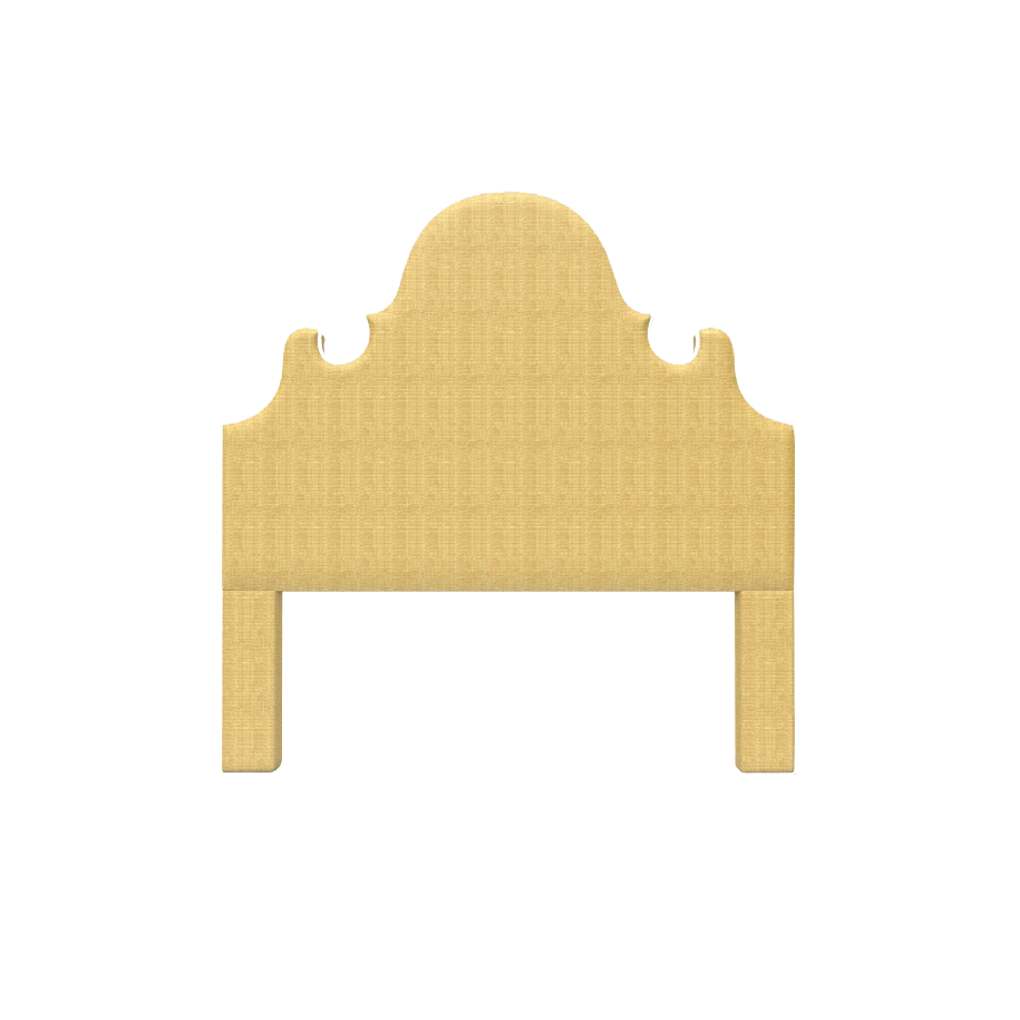 Charleston Headboard in Natural Raffia