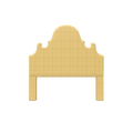 Charleston Headboard in Natural Raffia