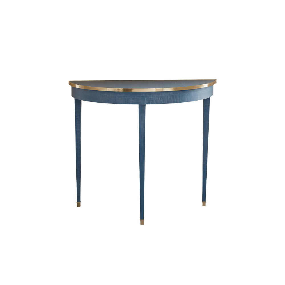 Chatham Demi Lune in Denim Blue Finish