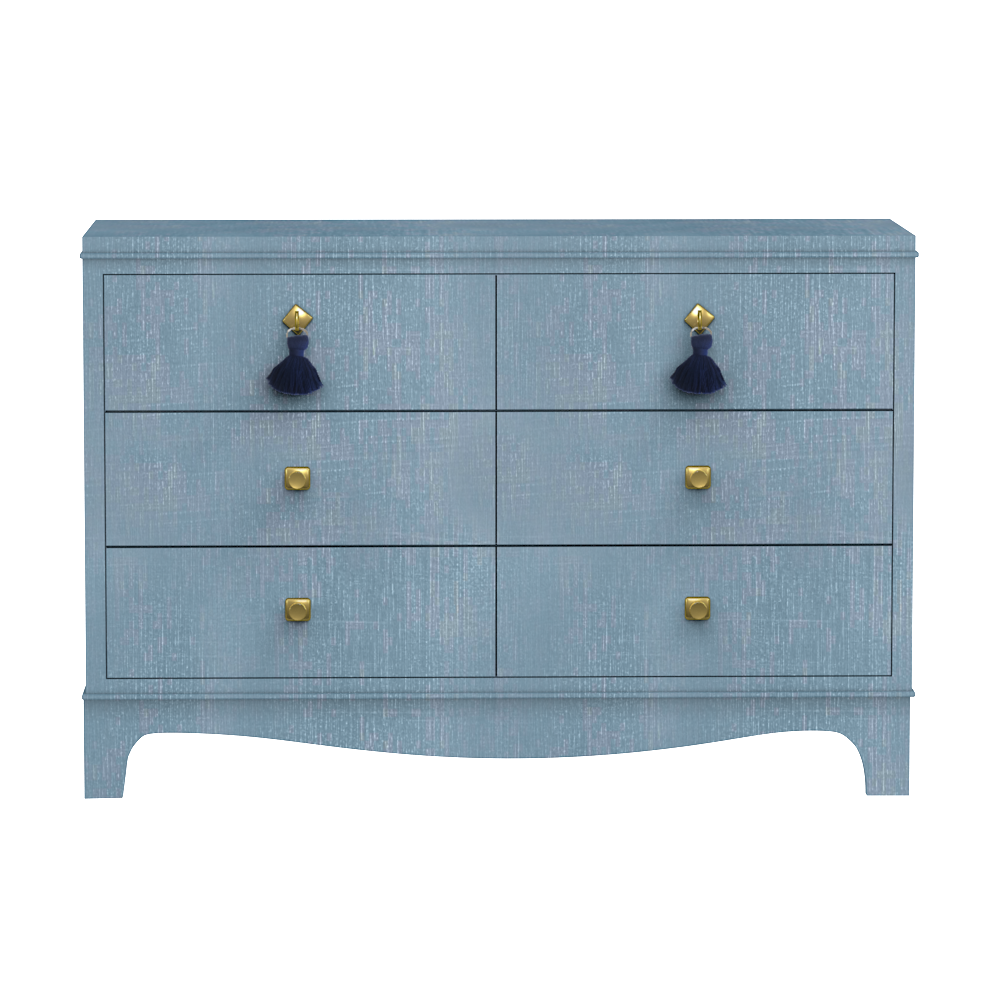 Easton Double Chest Denim Blue Finish