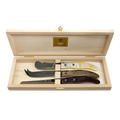Set of 3 Cheese Knives Box Set - Tortoise