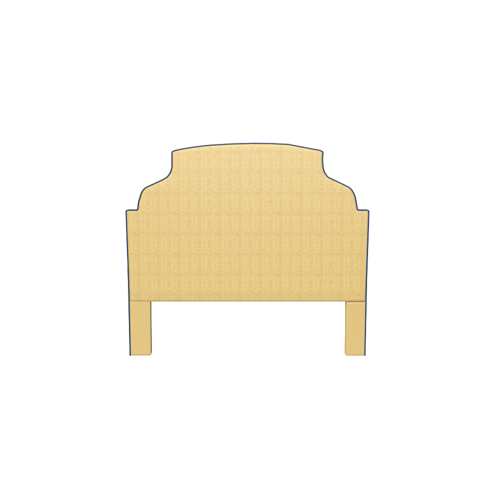 Aspen Headboard in Natural Raffia