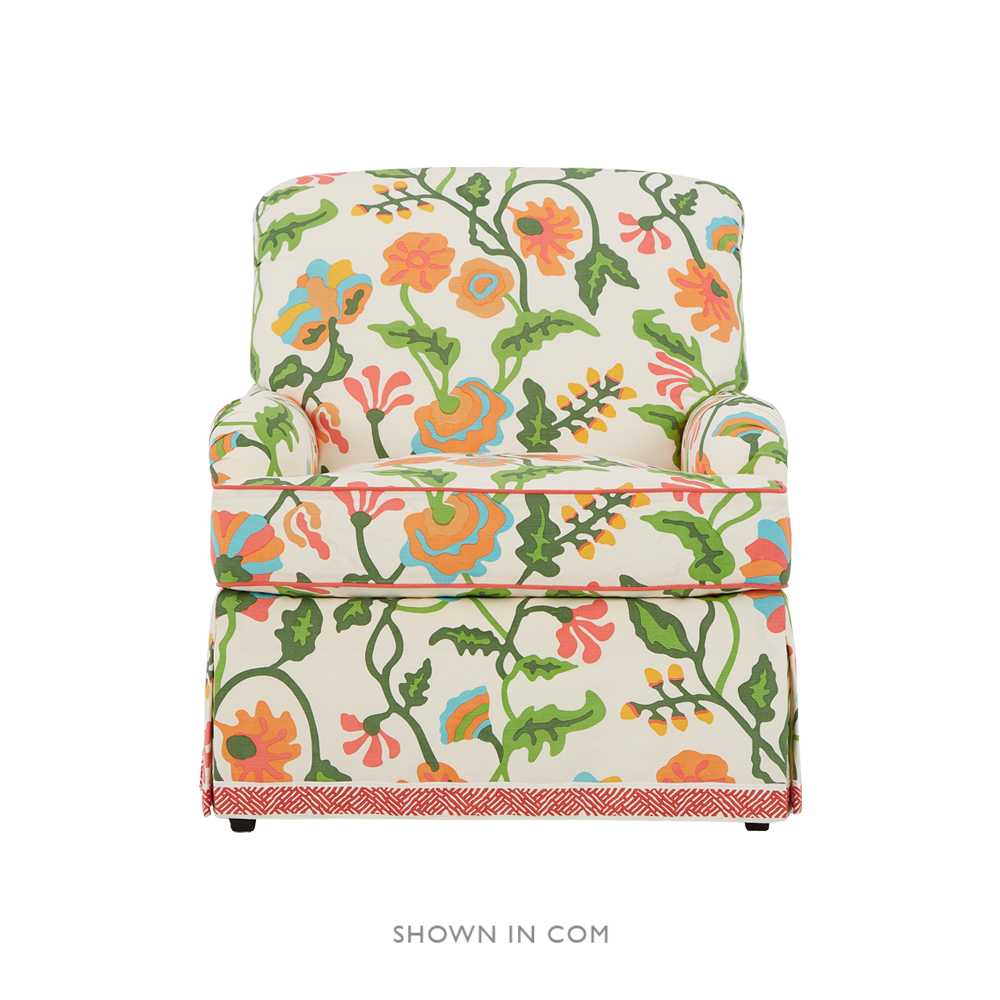 Kensington Club Chair with Skirt