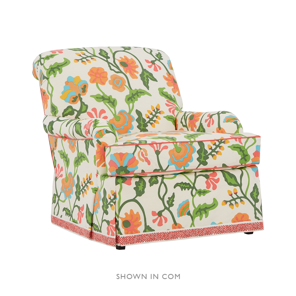 Kensington Club Chair with Skirt