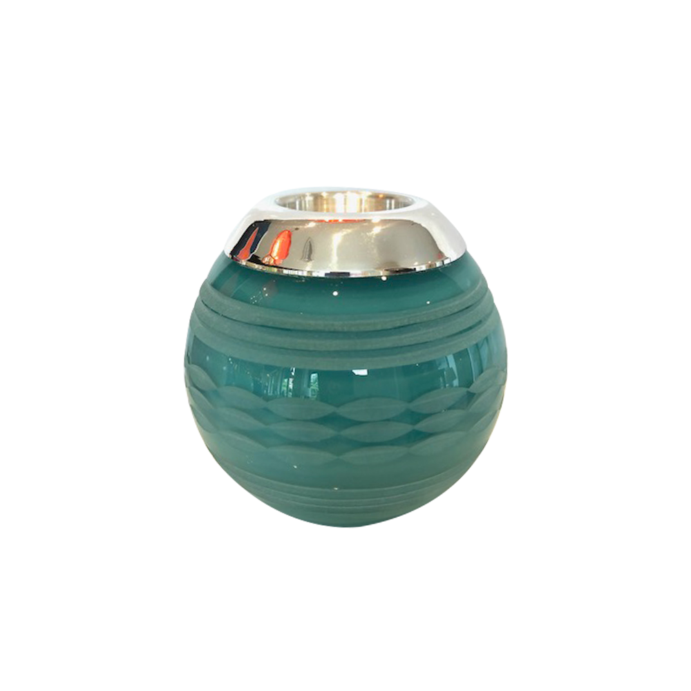 Medium Sterling Matchstrike - Turquoise/Step Cut