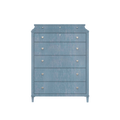 Rowayton Bachelor Chest in Denim Blue Finish