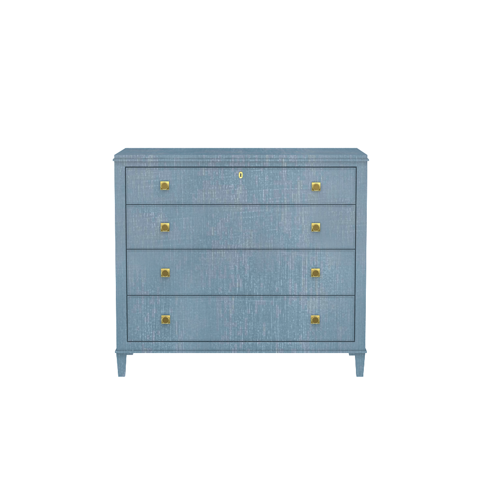 Rowayton Chest in Denim Blue Finish