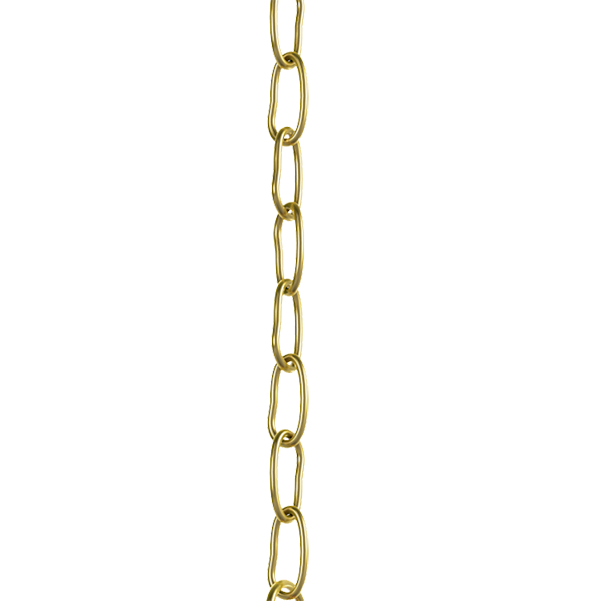 Large Link Brass Chain