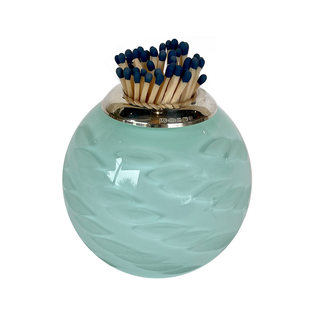 Small Sterling Matchstrike - Celadon / Stepcut